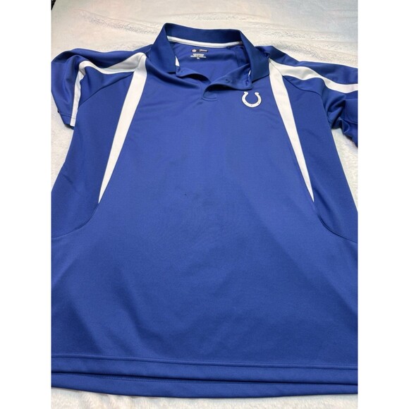 Nike Indianapolis Colts NFL Training Dri‎ Fit Polo Collared  2015 Sz 2XL - Picture 1 of 11
